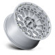 Cerchi in lega KMC KMC KM556 CRUX cerchio 20x10 5x127 71.5 ET-18, Argento lucido | race-shop.it