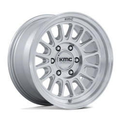 KMC KM733 IMPACT FFT cerchio 18x9 6x120 66.9 ET18, Argento lucido