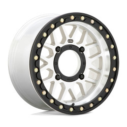 KMC Powersports KS235 GRENADE BEADLOCK cerchio 15x6 4x137 112.1 ET38, Argento
