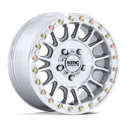 KMC Powersports KS239 IMPACT BEADLOCK cerchio 15x10 4x156 115.1 ET0, Argento