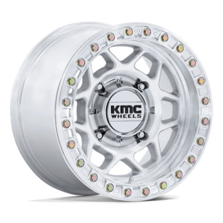 Cerchi in lega KMC KMC Powersports KS241 TORX BEADLOCK cerchio 15x7 6x139.7 100.3 ET38, Argento | race-shop.it