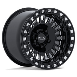 KMC Powersports KS242 AZTEC BEADLOCK cerchio 15x7 5x114.3 72.56 ET38, Nero lucido