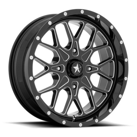 Cerchi in lega MSA MSA Offroad Wheels M45 PORTAL cerchio 20x7 4x137 112.1 ET0, Nero lucido | race-shop.it