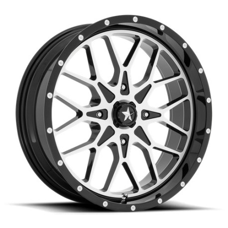 Cerchi in lega MSA MSA Offroad Wheels M45 PORTAL cerchio 20x7 4x156 115.1 ET0, Nero lucido | race-shop.it