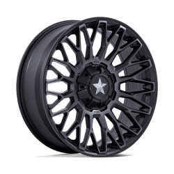 MSA Offroad Wheels M50 CLUBBER cerchio 15x7 5x114.3 72.56 ET10, Nero opaco