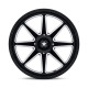 Cerchi in lega MSA MSA Offroad Wheels M54 SPARK cerchio 24x7 5x114.3 72.56 ET0, Nero lucido | race-shop.it