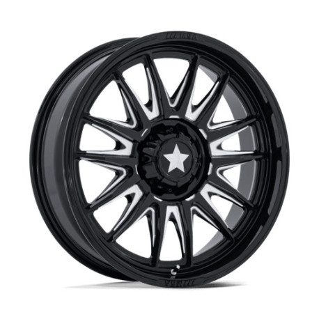 Cerchi in lega MSA MSA Offroad Wheels M55 COMMANDER cerchio 22x7 6x139.7 100.3 ET0, Nero lucido | race-shop.it