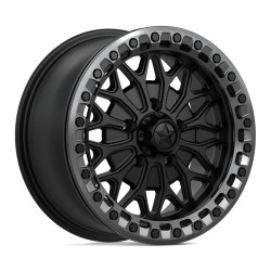 MSA Offroad Wheels MA53 BOLO BEADLOCK cerchio 15x7 5x114.3 72.56 ET38, Nero opaco