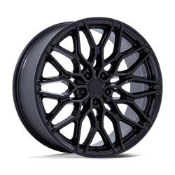 Niche NC277 CALABRIA 5 cerchio 22x10.5 5x115 72.56 ET18, Nero opaco
