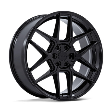 Cerchi in lega Niche Niche NC281 RISE cerchio 24x10 5x130 84.1 ET20, Nero lucido | race-shop.it