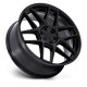Cerchi in lega Niche Niche NC281 RISE cerchio 24x10 5x130 84.1 ET20, Nero lucido | race-shop.it