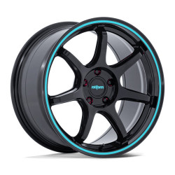 Rotiform RC208 BPU cerchio 19x9.5 5x100 56.15 ET40, Nero lucido