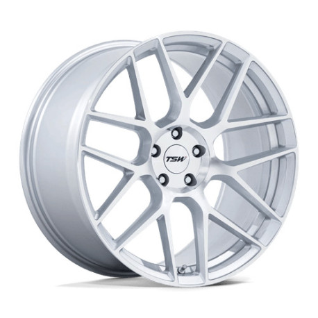 Cerchi in lega TSW TSW TW002 LASARTHE cerchio 22x10.5 5x120 74.1 ET38, Argento lucido | race-shop.it