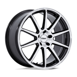 TSW TW004 CANARD cerchio 20x10.5 5x120 74.1 ET38, Nero lucido
