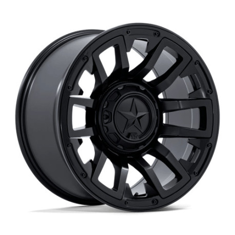 Cerchi in lega XD XD 872 COLOSSUS cerchio 20x9 8x165.1 125.1 ET1, Nero opaco | race-shop.it