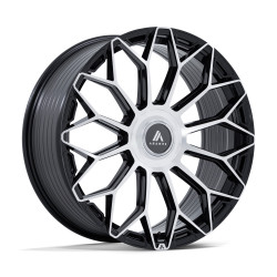 Asanti Black ABL-51 ENVOY cerchio 22x10.5 5x112/5x120 72.56 ET38, Nero lucido