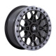 Cerchi in lega MSA MSA Offroad Wheels M48 PORTAL BEADLOCK cerchio 15x6 4x110 86 ET38, Nero satinato | race-shop.it