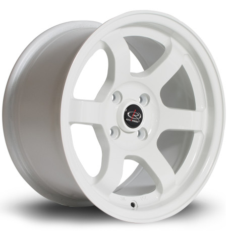 Cerchi in lega Rota Rota Grid wheel 15X8 4X100 67,1 ET20, White | race-shop.it