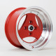 Cerchi in lega Rota Rota Triad wheel 15X8 4X100 67,1 ET0, Red | race-shop.it
