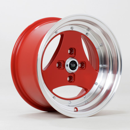 Cerchi in lega Rota Rota Triad wheel 15X8 4X100 67,1 ET0, Red | race-shop.it