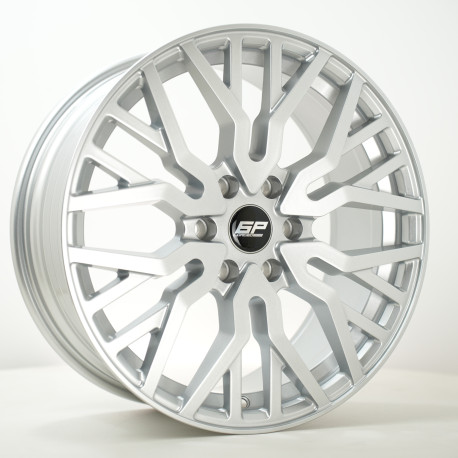 Cerchi in lega 6Performance 6Performance Loaded07 wheel 18X8 6X120 74,6 ET48, Silver | race-shop.it
