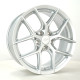 Cerchi in lega 6Performance 6Performance Vortex wheel 17X7.5 5X112 73,1 ET45, Silver | race-shop.it
