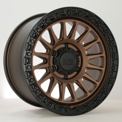 Alpha Offroad Combat wheel 17X9 6X139 110,0 ET0, Bronze