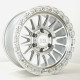 Cerchi in lega Alpha Offroad Alpha Offroad Combat wheel 17X9 6X139 106,1 ET15, Silver | race-shop.it