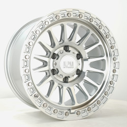 Alpha Offroad Combat wheel 17X9 6X139 106,1 ET15, Silver