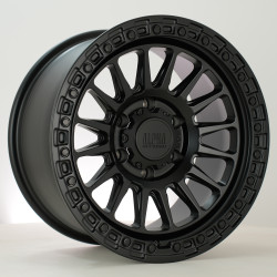 Alpha Offroad Combat wheel 17X9 5X127 71,6 ET15, Black