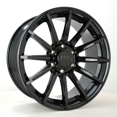 Cerchi in lega Alpha Offroad Alpha Offroad Machete wheel 20X9 6X139 106,1 ET40, Black | race-shop.it