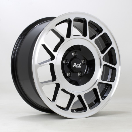 Cerchi in lega RML Wheels RML Wheels Snowflake wheel 19X8.5 5X112 57,1 ET45, Black | race-shop.it