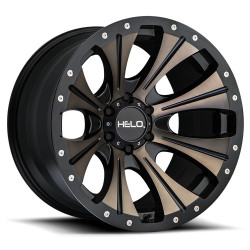 Helo HE901 cerchio 20x9 6x139.7 106.1 ET18, Nero satinato
