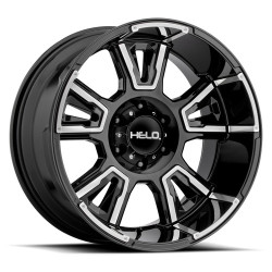 Helo HE914 cerchio 20x9 6x139.7 106.1 ET0, Nero lucido