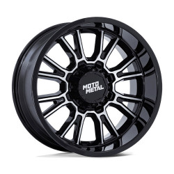 Moto Metal MO810 LEGACY cerchio 20x9 6x120/6x139.7 78.1 ET20, Nero lucido