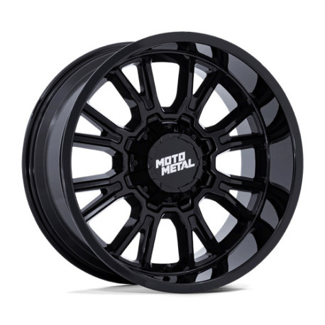 Cerchi in lega Moto Metal Moto Metal MO810 LEGACY cerchio 20x9 6x135/6x139.7 106.1 ET20, Nero lucido | race-shop.it