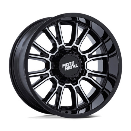 Cerchi in lega Moto Metal Moto Metal MO810 LEGACY cerchio 22x9 8x180 124.2 ET1, Nero lucido | race-shop.it