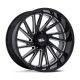 Cerchi in lega Moto Metal Moto Metal MO811 COMBAT cerchio 24x12 8x165.1 125.1 ET-44, Nero lucido | race-shop.it