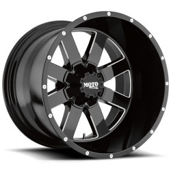 Moto Metal MO962 cerchio 17x10 8x165.1 125.1 ET-24, Nero lucido