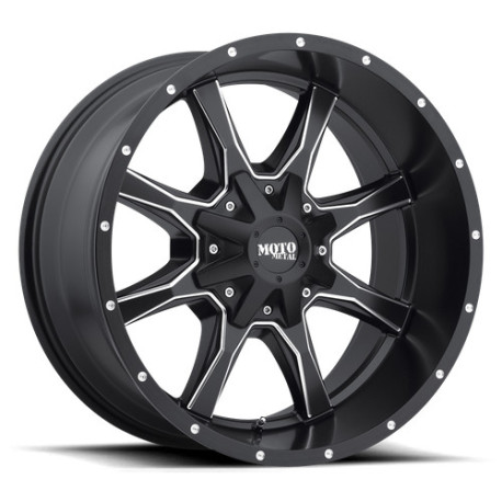 Cerchi in lega Moto Metal Moto Metal MO970 cerchio 20x9 6x135/6x139.7 106.1 ET18, Semi nero lucido | race-shop.it