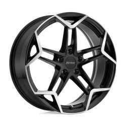 Petrol P1A cerchio 18x8 5x112 72.1 ET40, Nero lucido
