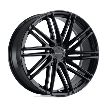 Cerchi in lega Petrol Petrol P1C cerchio 18x8 5x115 76.1 ET40, Nero lucido | race-shop.it