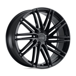 Petrol P1C cerchio 20x8.5 5x114.3 76.1 ET40, Nero lucido