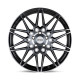 Cerchi in lega Petrol Petrol P3C cerchio 17x8 5x114.3 76.1 ET40, Nero lucido | race-shop.it