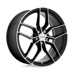 Petrol P5C cerchio 18x8 5x114.3 76.1 ET40, Nero lucido