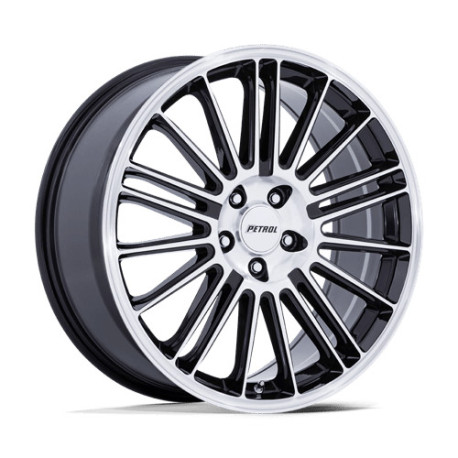 Cerchi in lega Petrol Petrol PE001 P1D cerchio 20x8.5 5x114.3 72.56 ET40, Nero lucido | race-shop.it