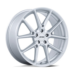 Petrol PE002 P1E cerchio 20x8.5 5x108 72.56 ET40, Argento lucido
