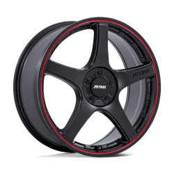 Petrol PE003 P2E cerchio 18x8 5x112/5x120 74.1 ET35, Nero opaco