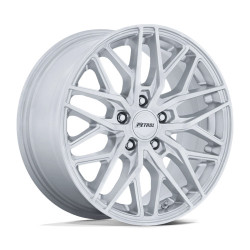 Petrol PE004 P3E cerchio 19x8.5 5x120 74.1 ET35, Argento lucido