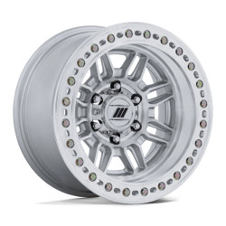 Pro Comp Alloys PA208 EQUALIZER BL cerchio 17x9 5x127 71.5 ET-38, Argento lucido